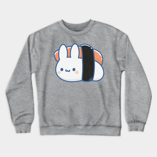 Kawaii bunny Crewneck Sweatshirt by Sugar Bubbles 